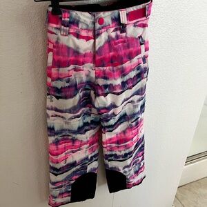 Under Armour Kids' Vibrant Pink and Purple Ski pants
